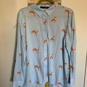Fox Jump Blouse (size XL)